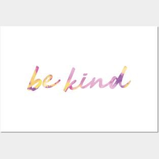 Be Kind Posters and Art